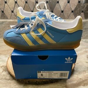 Adidas Gazelle Indoor Sz 6, 37 1/3 NWT